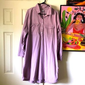 Women’s Old Navy XXL lilac mid length dress LS